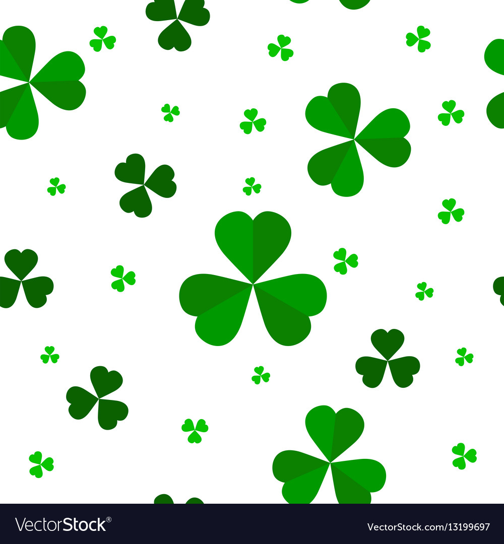 Clover seamless pattern