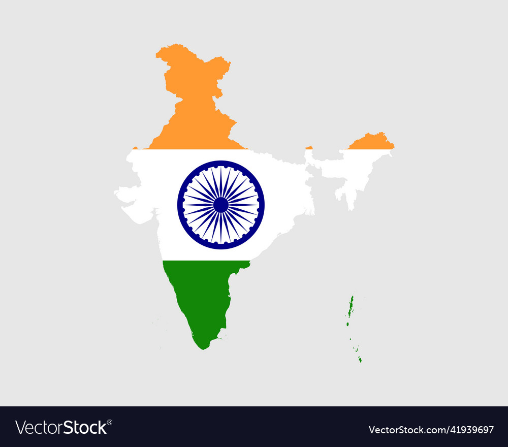 India map flag indian country with banner icon