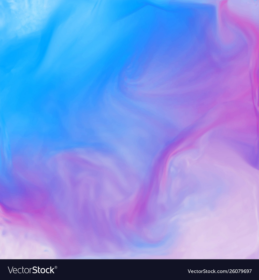 Vibrant watercolor flow texture background Vector Image