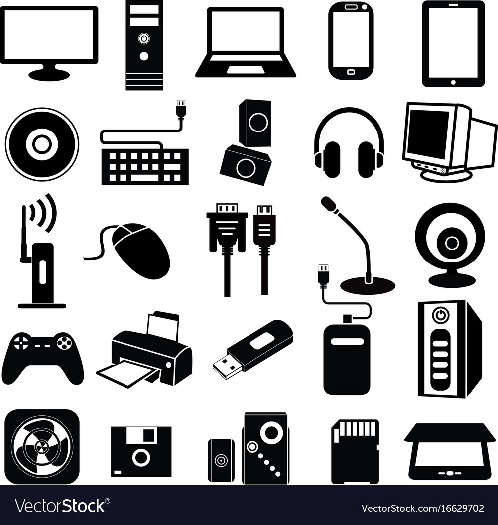 Computer Icons - Peripheral Set