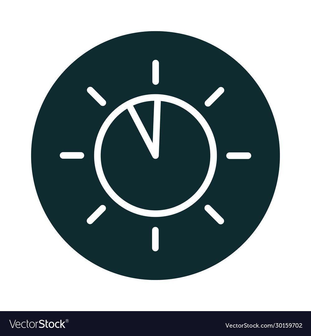 Dial knob button sound block style icon