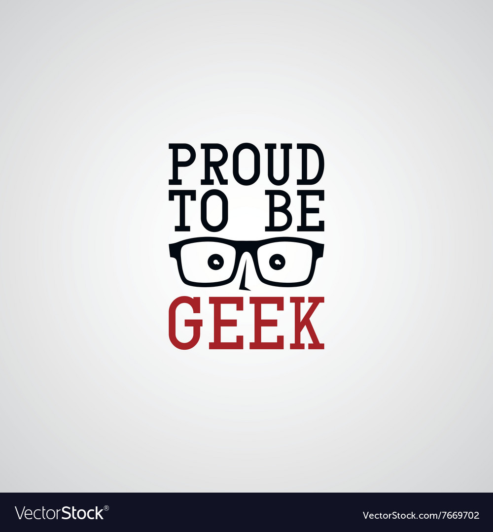 Geek nerd guy