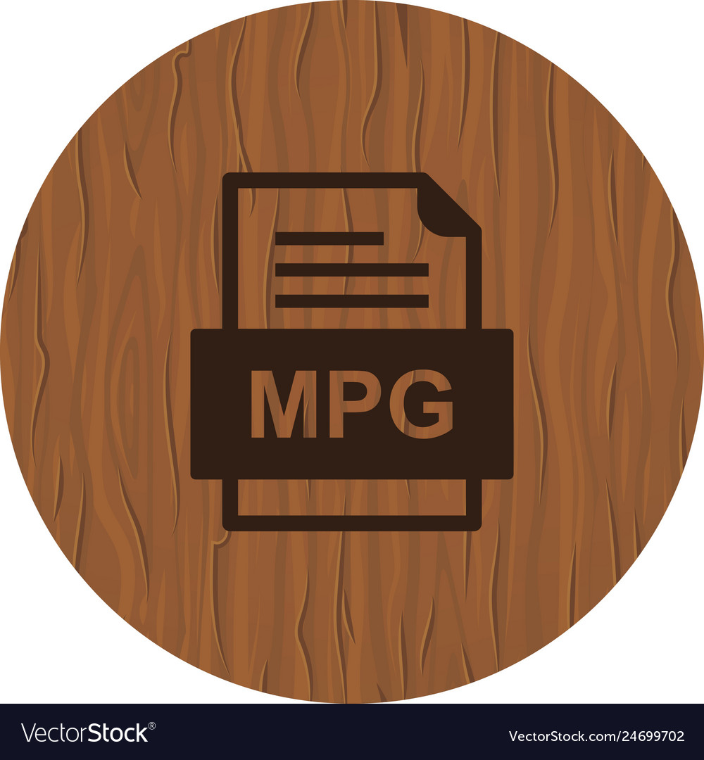 Mpg file document icon