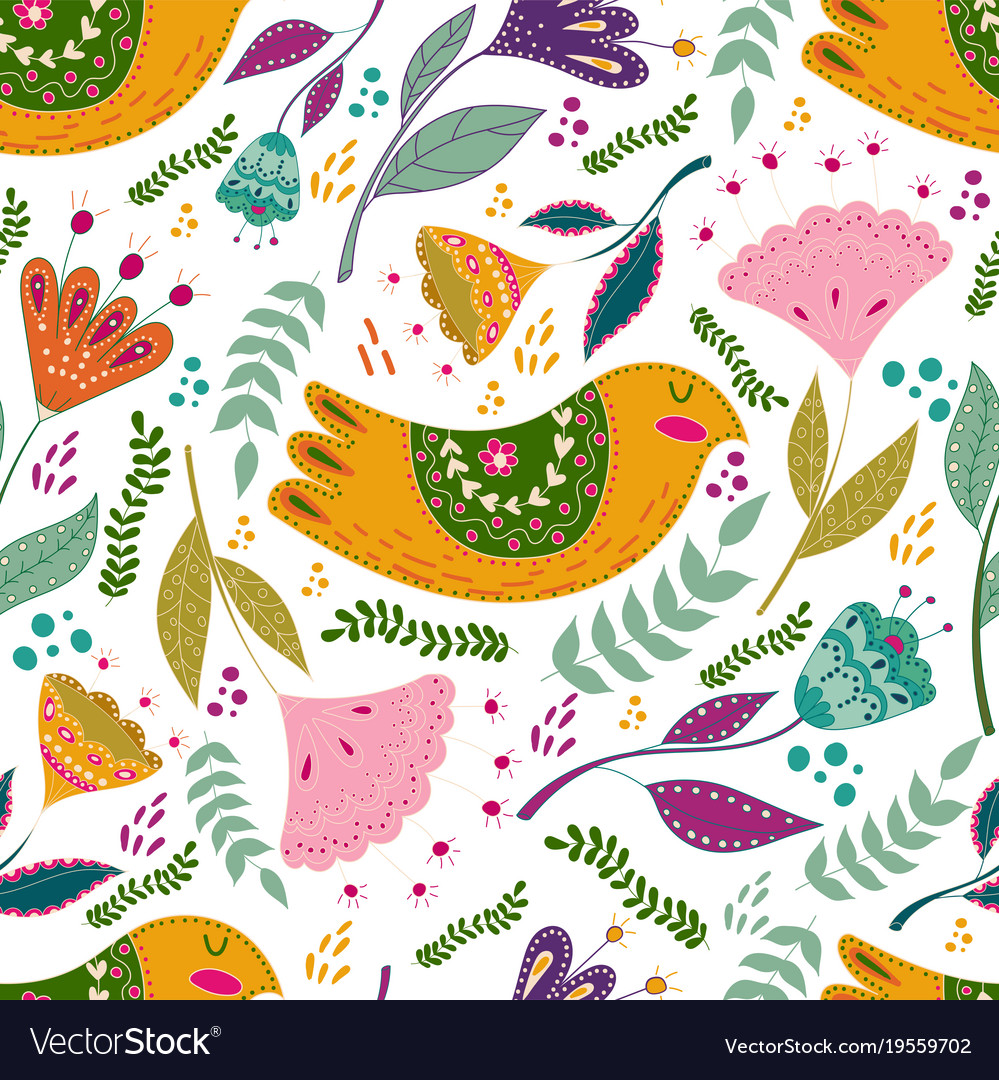 Seamless pattern colorful