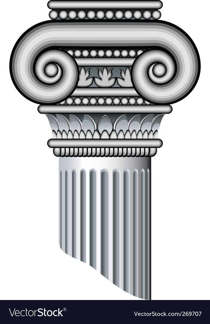 Ancient Ionic Column