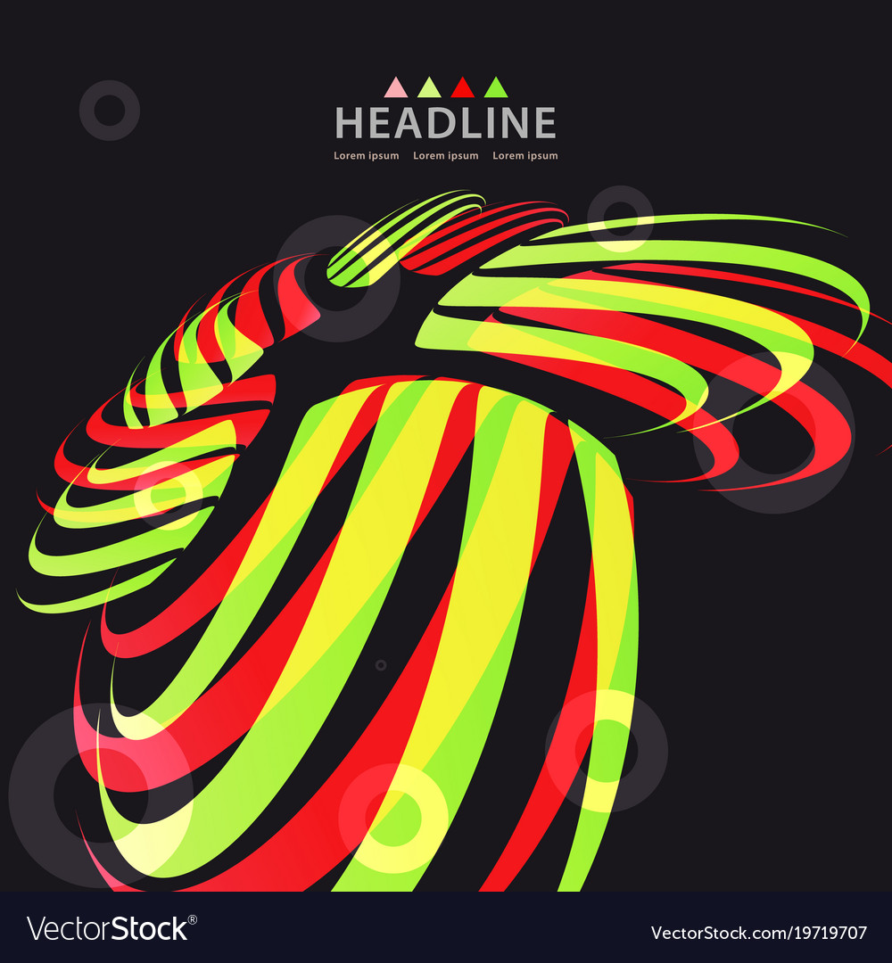 Brochure header layout template Royalty Free Vector Image