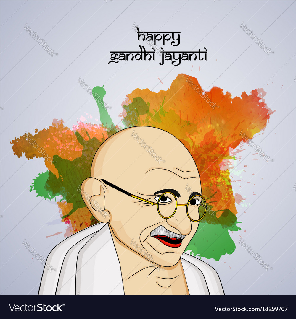 Gandhi jayanti background Royalty Free Vector Image Gandhi jayanti background Royalty Free Vector Image