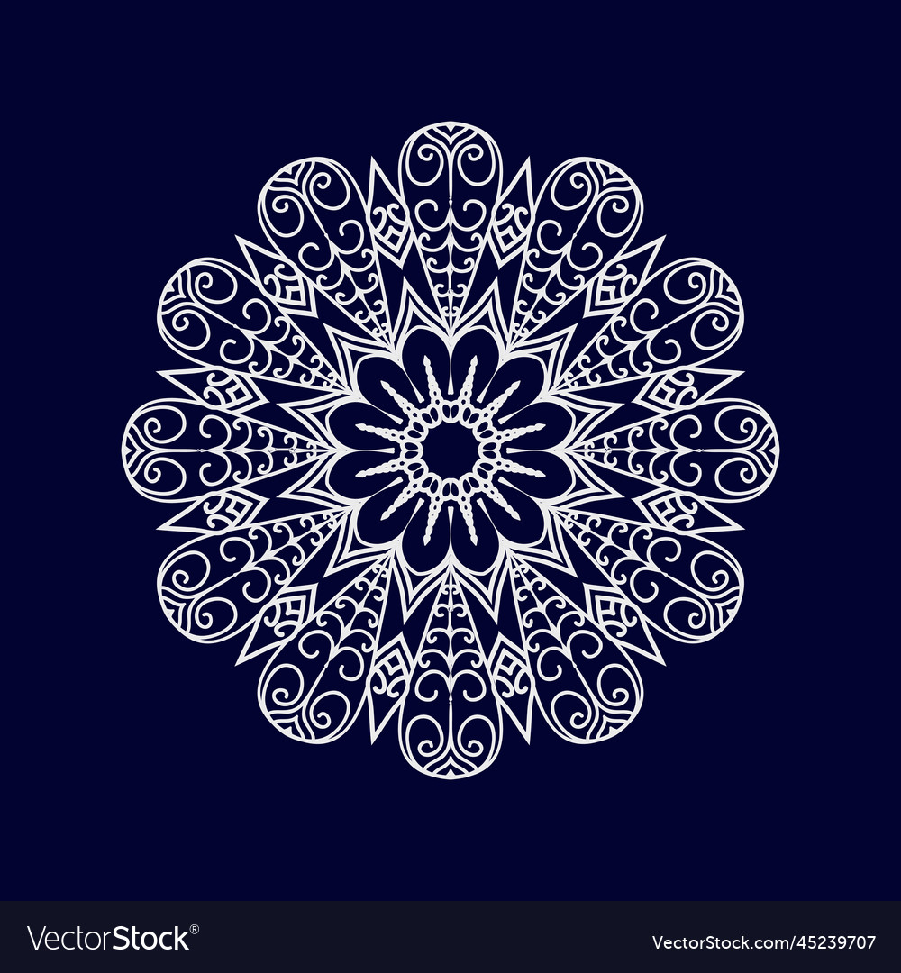 Mandala pattern design background