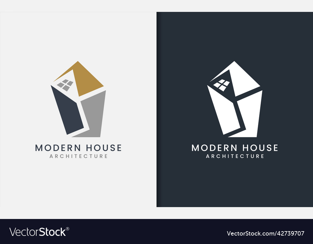 Modern Abstract House Logo