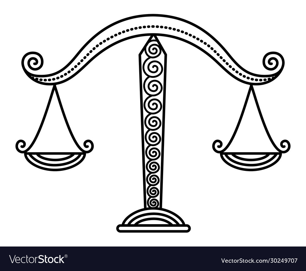 Constellation, libra, scales, weight, zodiac, balance, justice icon