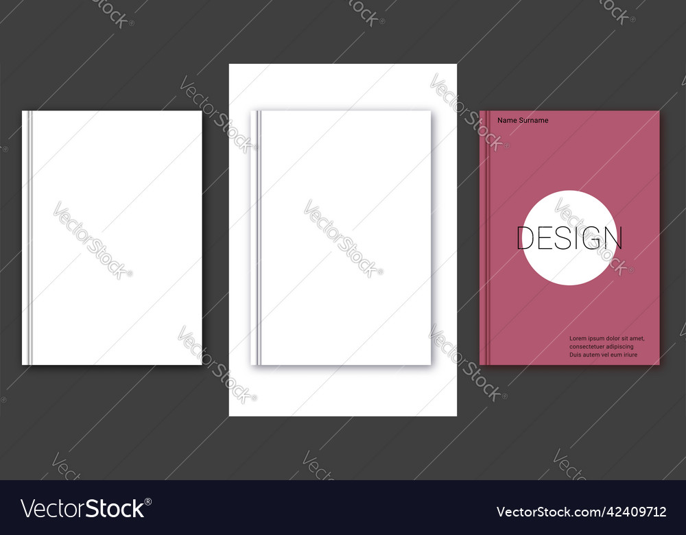 Cover in mesh gradient style vector image Cover in mesh gradient style