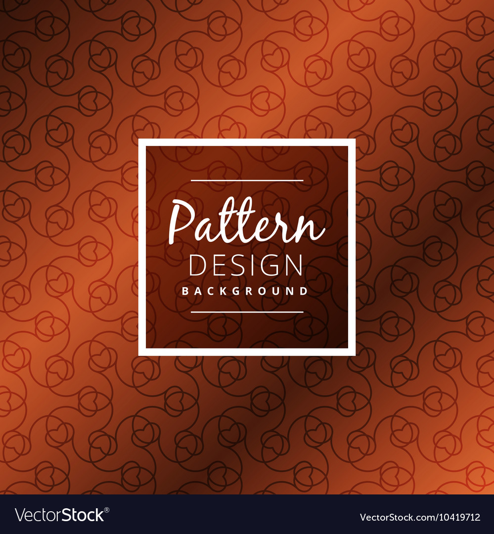 Pattern made with abstract shapes