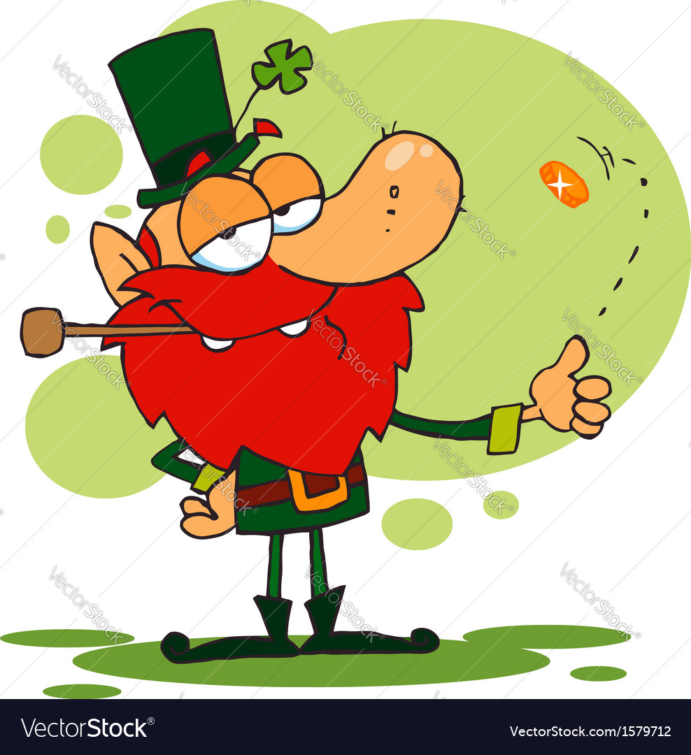 St Patrioten Tag leprechaun Cartoon