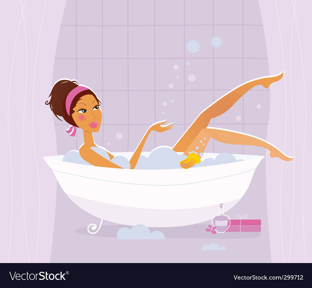 https://cdn3.vectorstock.com/i/1000x1000/97/12/woman-taking-bubble-bath-vector-299712.jpg