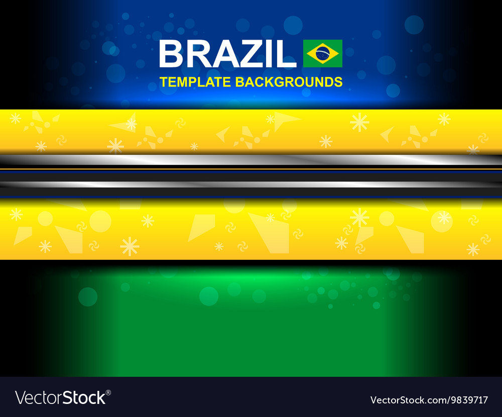 Brazil color template backgrounds