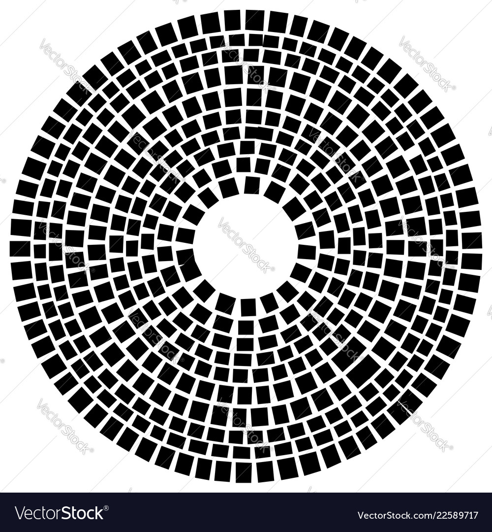 Irregular Rectangular Circle
