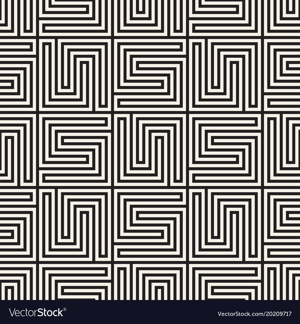 Monochrome Lattice Pattern