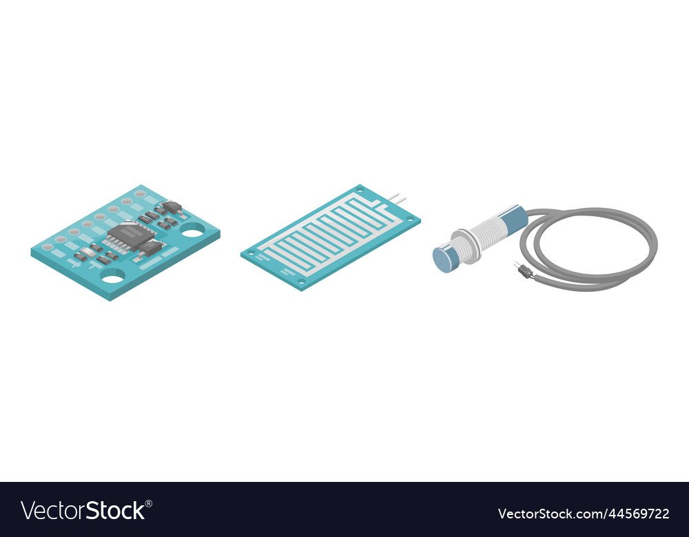 Arduino gylo module sensor microcontroller Vector Image