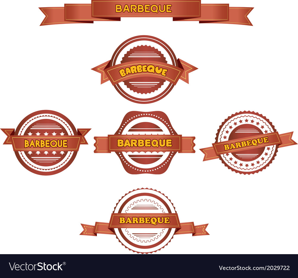 Barbecue Label Set