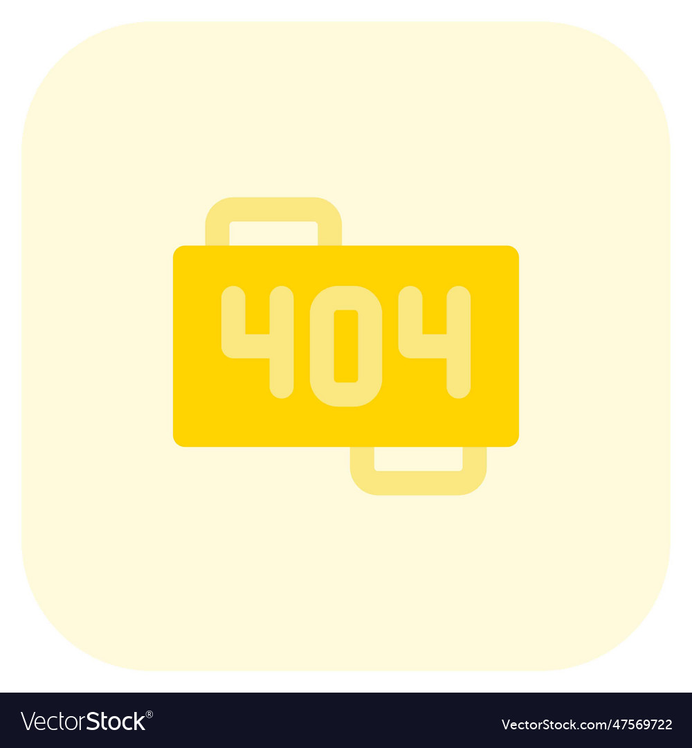 Code of error for not found page