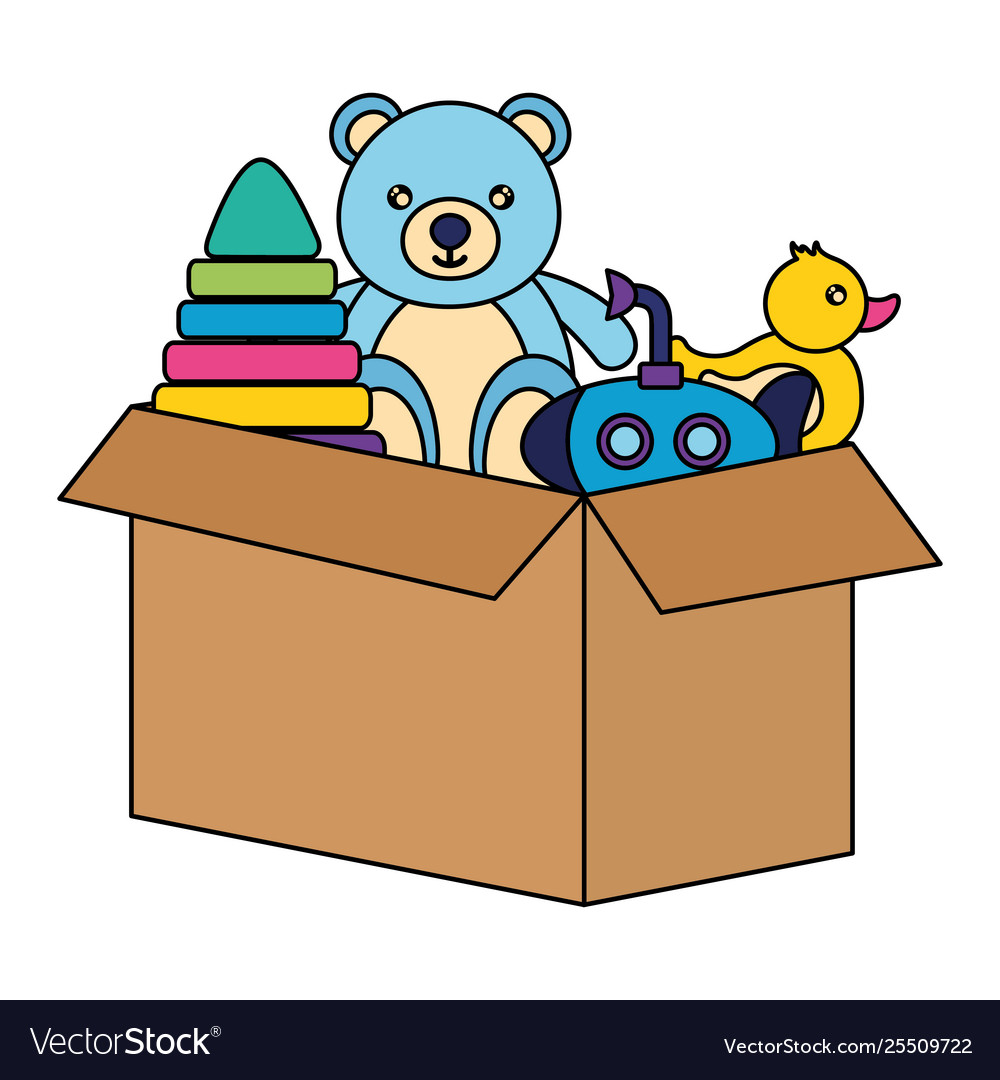 Kids toys design Royalty Free Vector Image - VectorStock