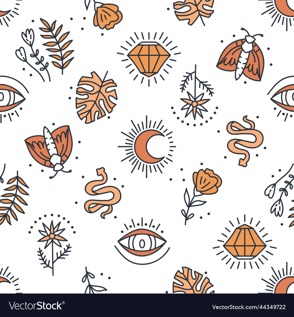 Mystical Boho Pattern