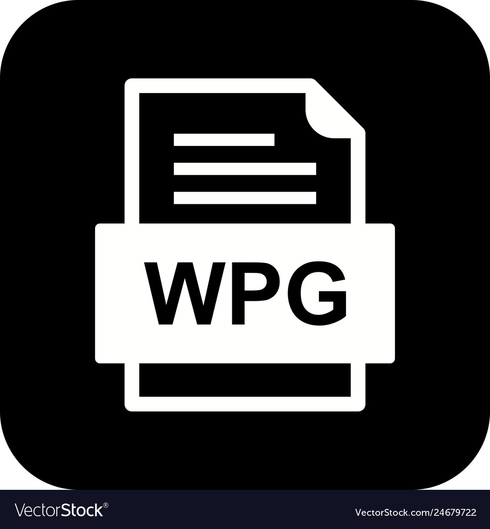 Wpg file document icon