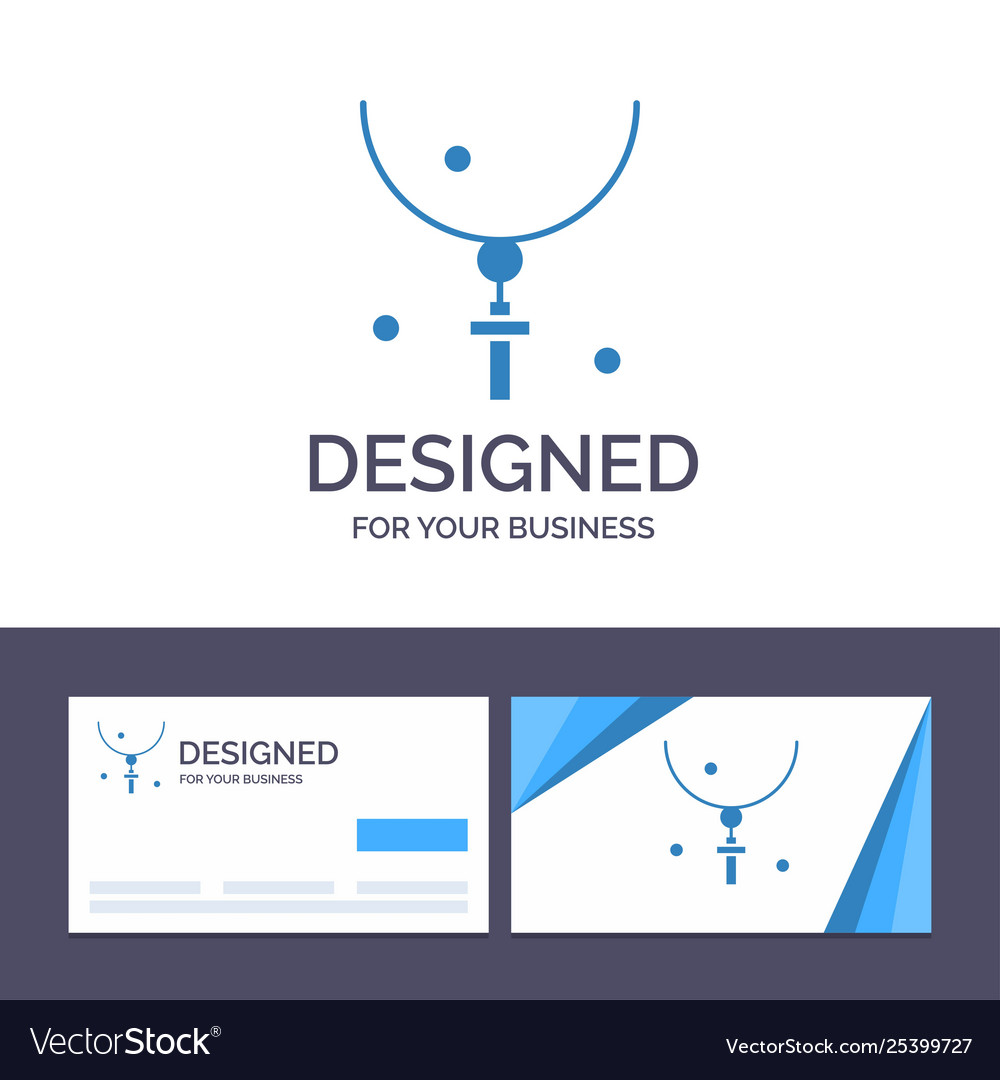 Creative business card and logo template cross