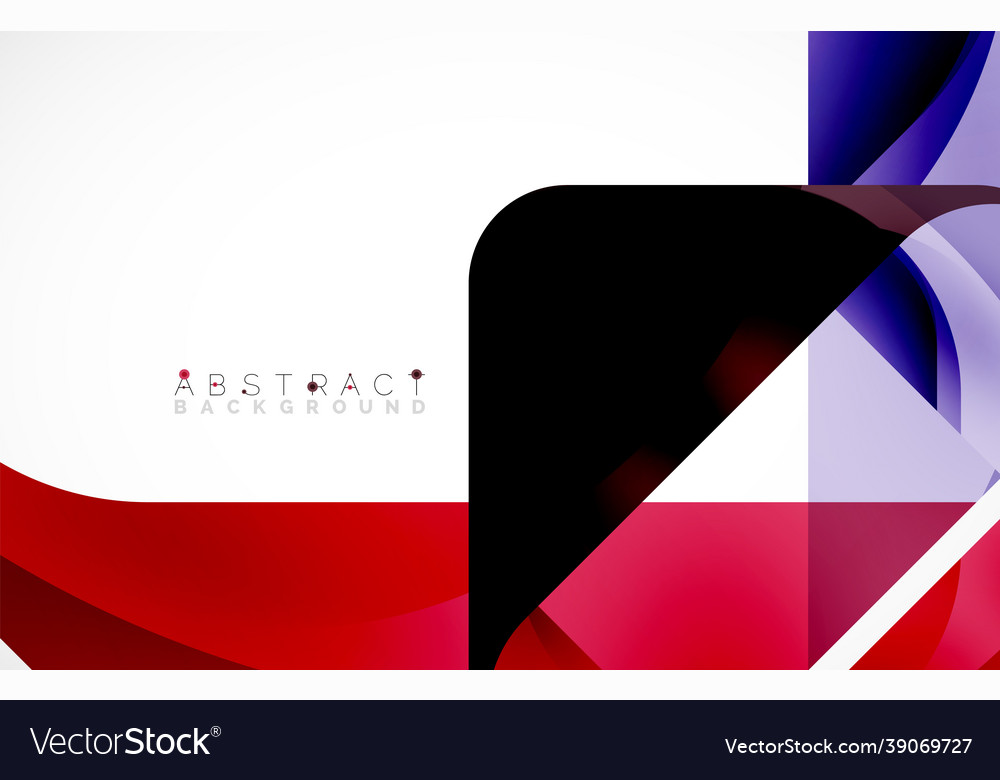 Minimal background abstract square shape vector image Minimal background abstract square shape