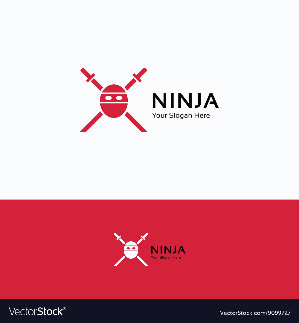 ninja logo royalty free