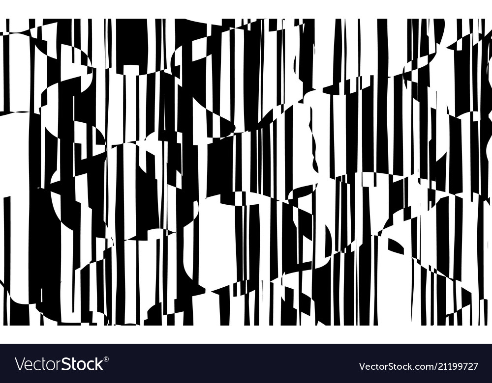 Random chaotic lines abstract geometric pattern