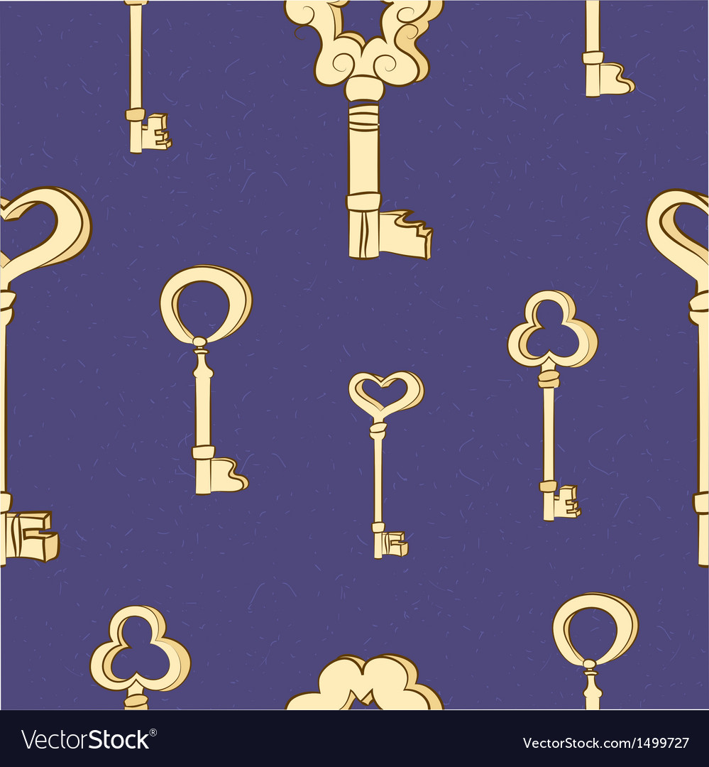 Seamless keys pattern