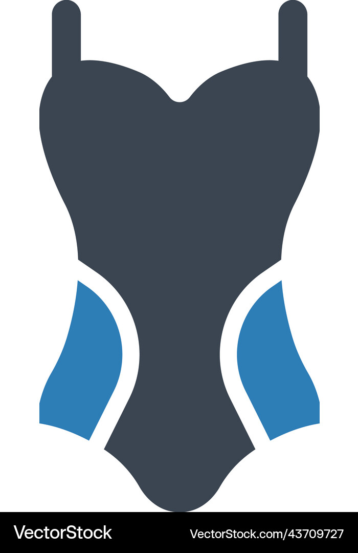 Swimsuit icon Royalty Free Vector Image - VectorStock