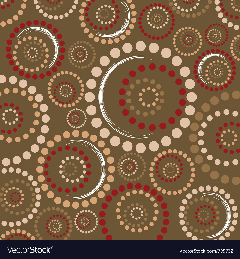 Abstract circles pattern