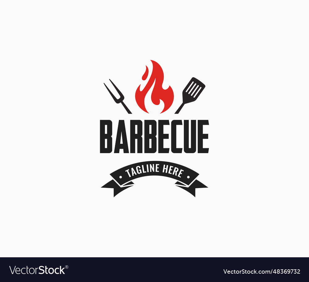 Barbecue Restaurant Logo Design oder bbq trendy