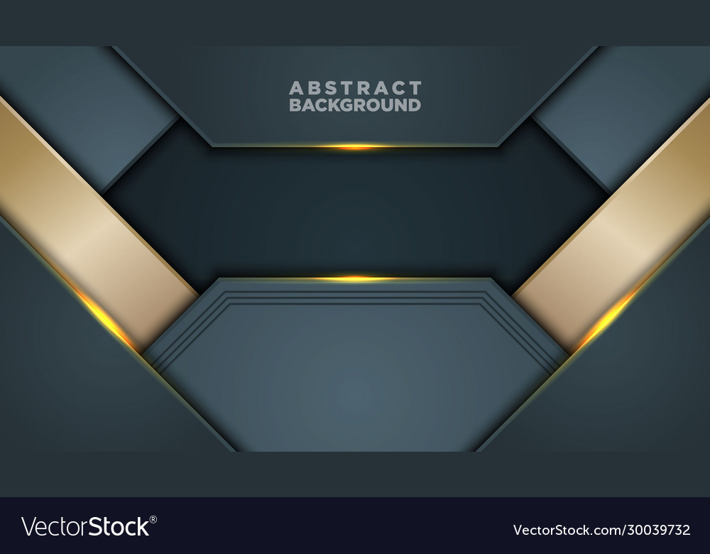 Dark abstract background with black overlap