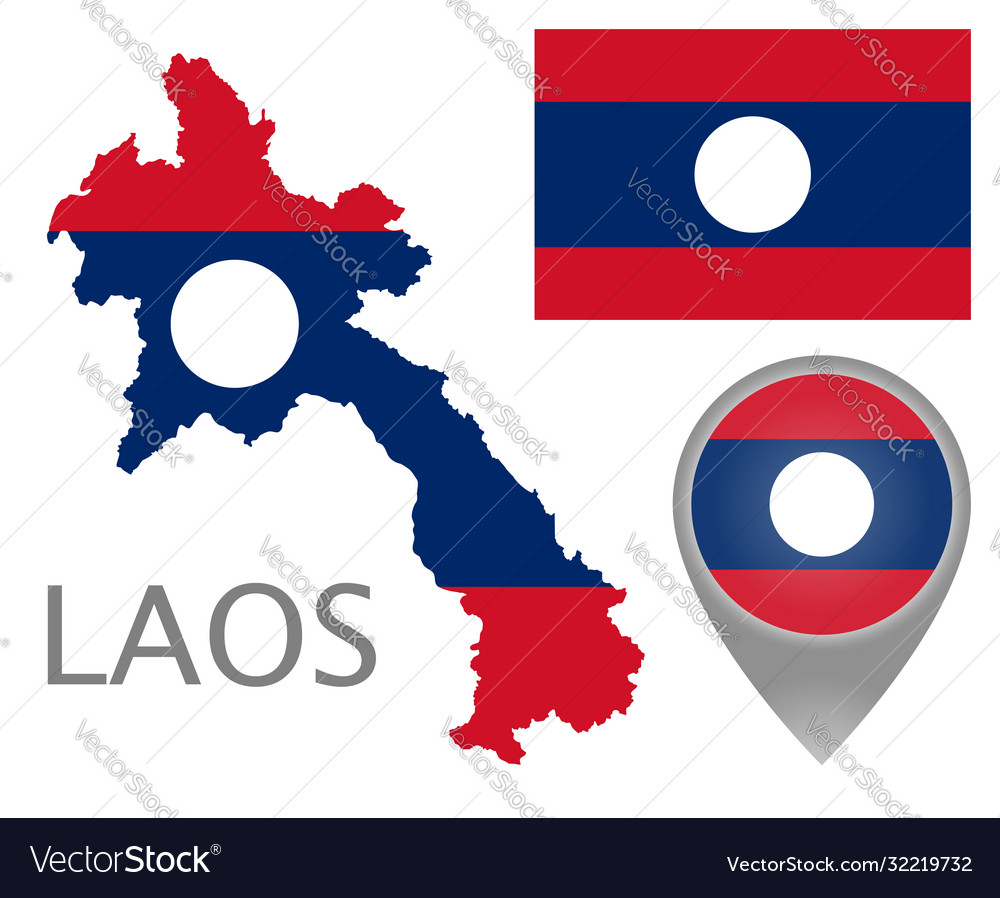 Laos Royalty Free Vector Image - VectorStock