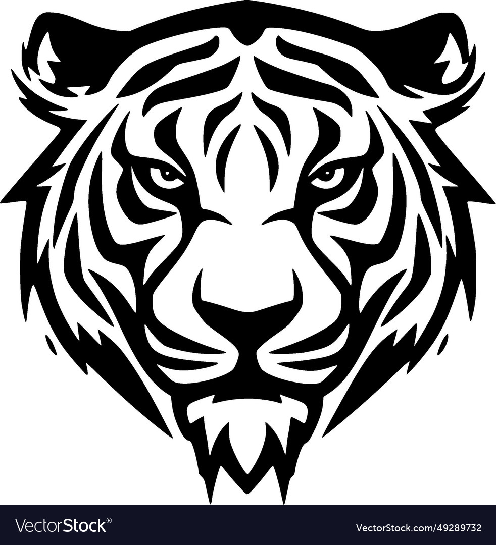 Tiger - hochwertiges Logo ideal für T-Shirt