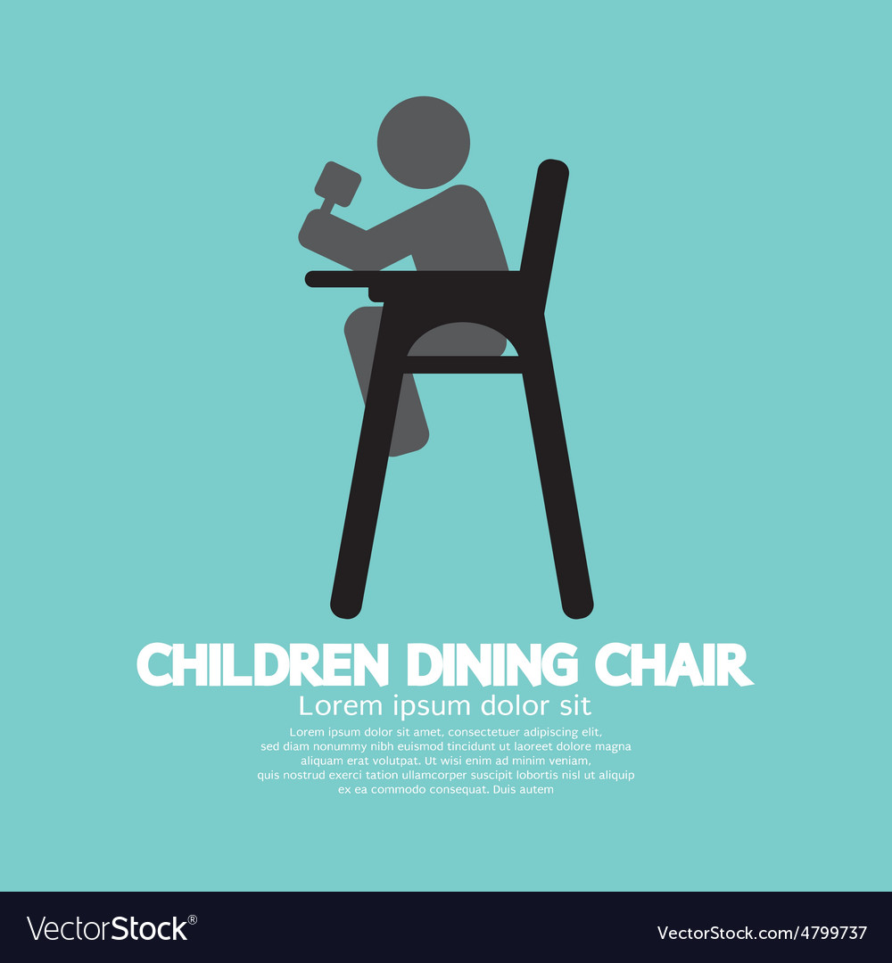 Children dining chair