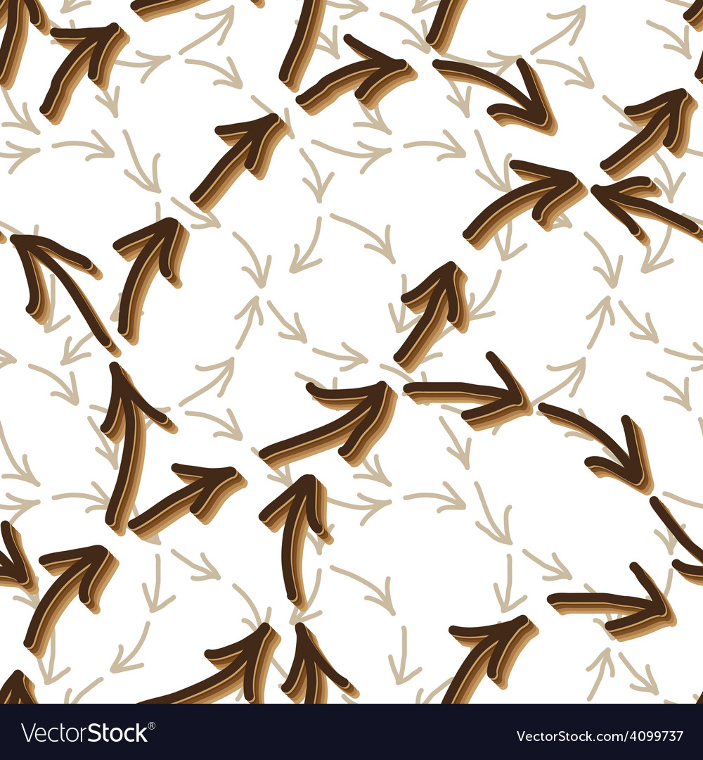 Seamless arrow pattern