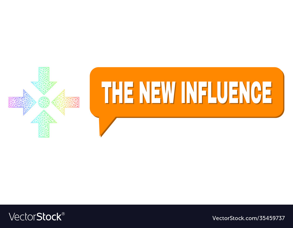 Spectral net gradient shrink arrows icon vector image Spectral net gradient shrink arrows icon