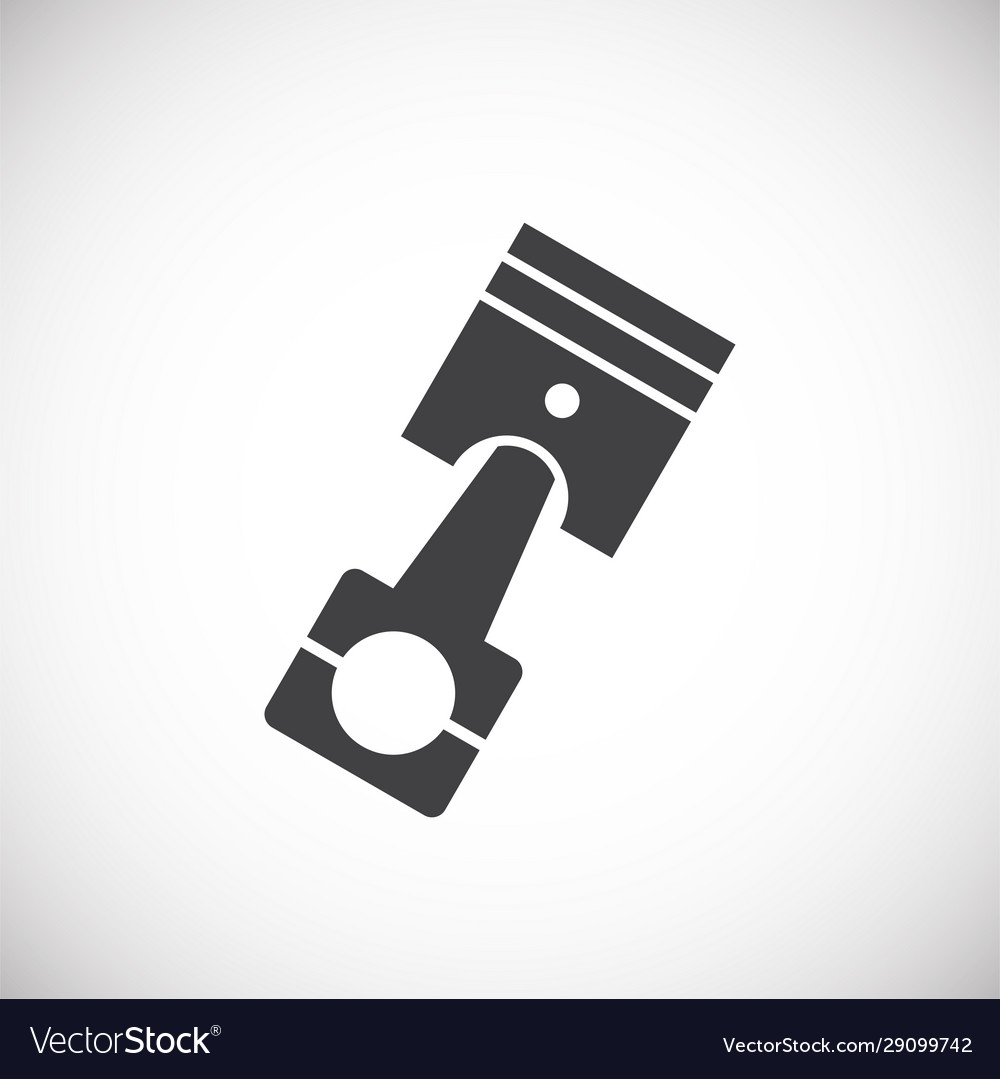 Car part icon on background for graphic and web