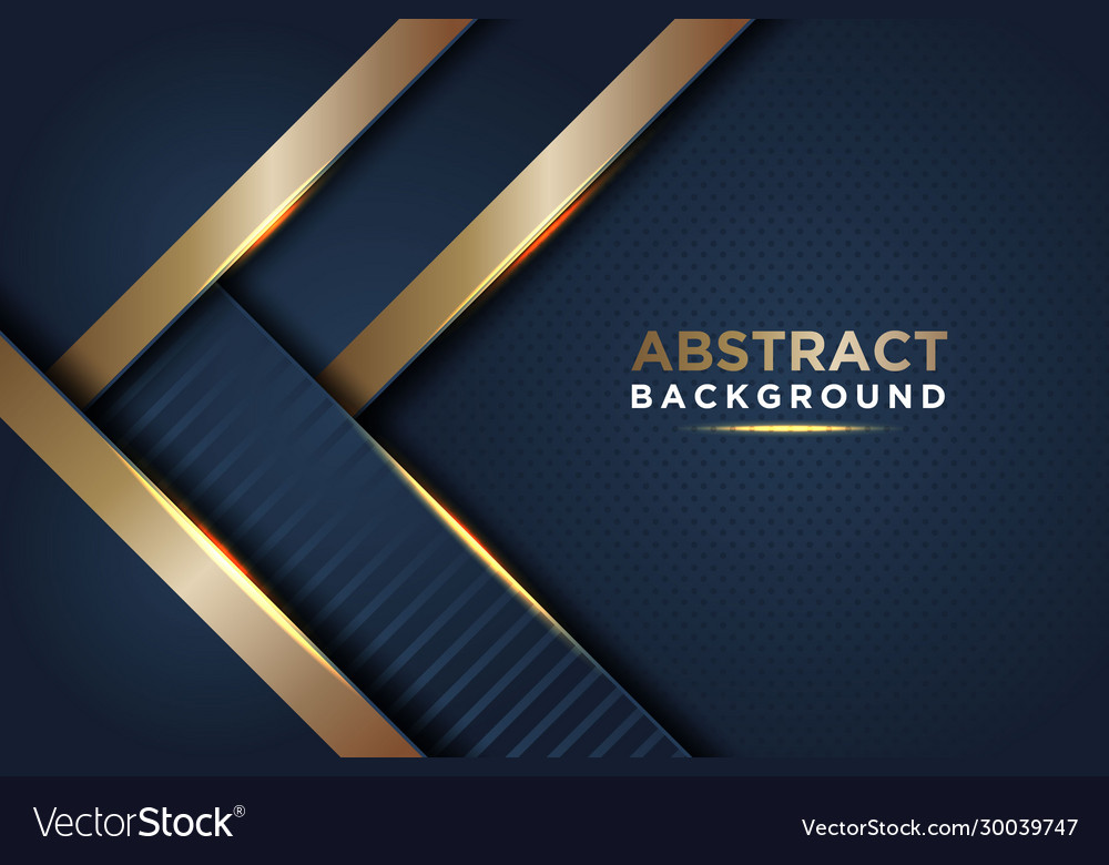 Dark abstract background with blue overlap Vector Image Dark abstract background with blue overlap