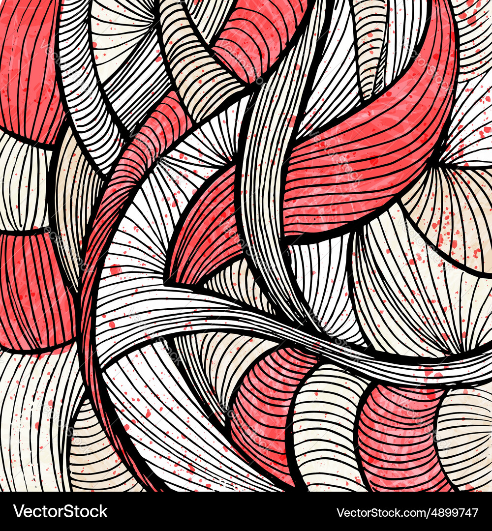 Doodles abstract background Royalty Free Vector Image