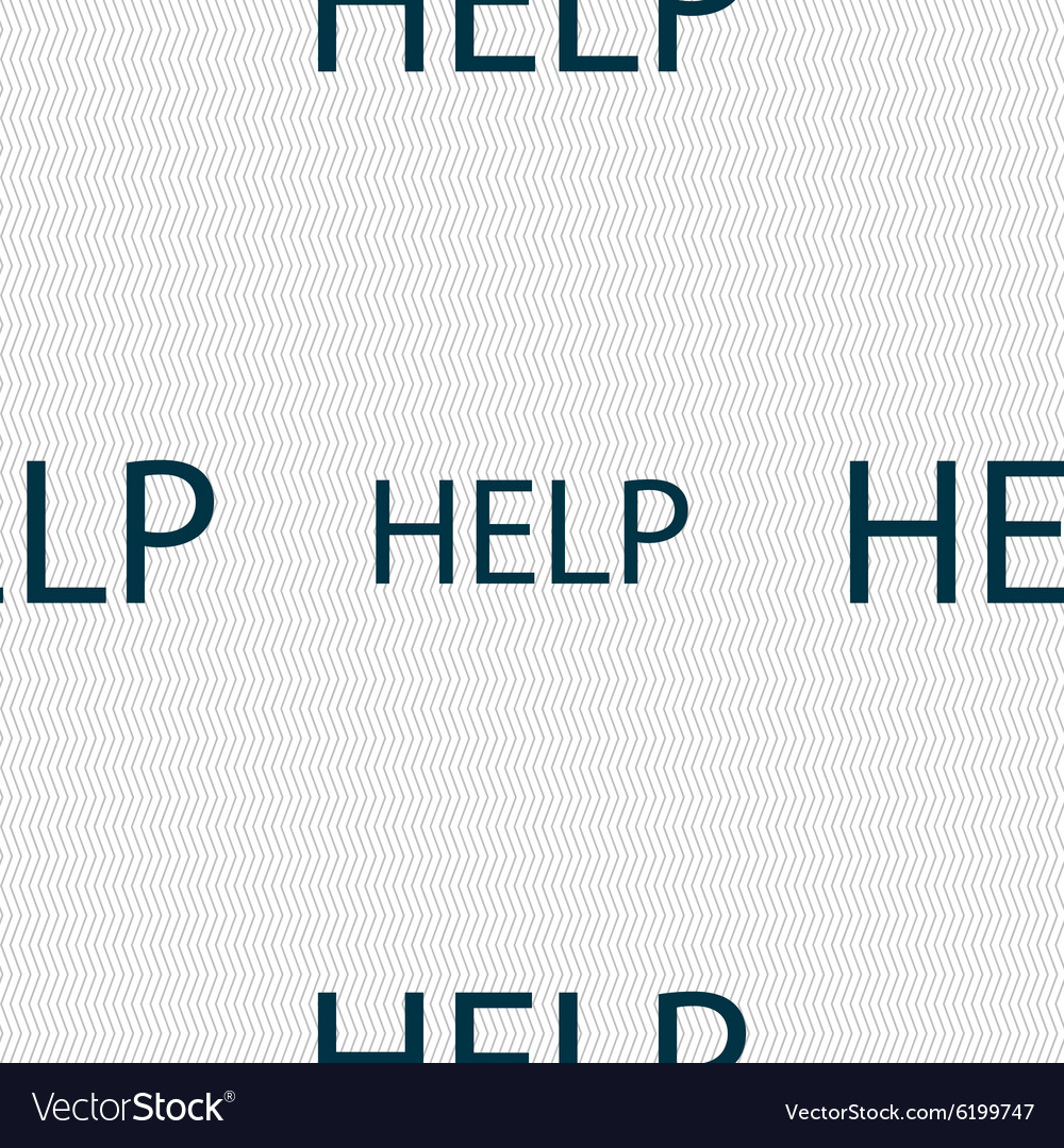 Help point sign icon question symbol seamless