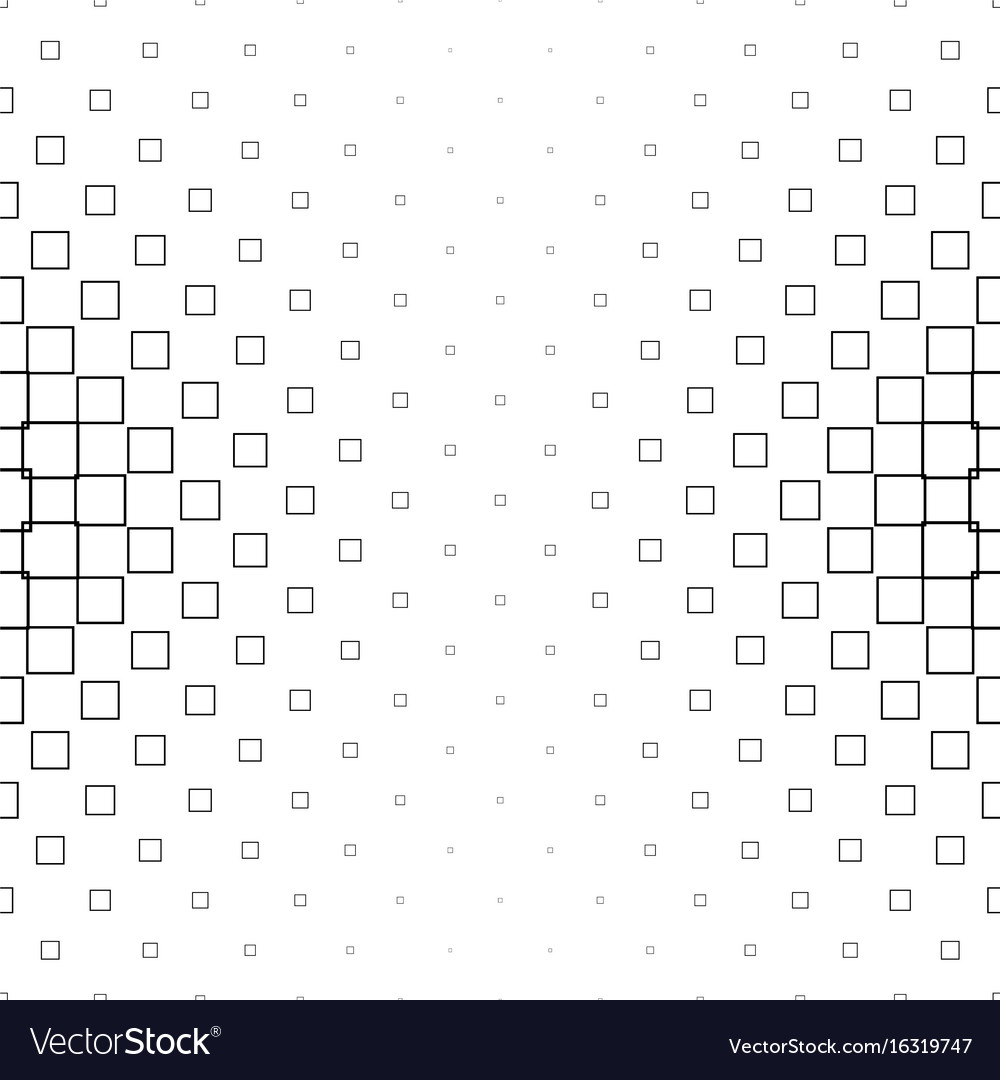 Monochrome square pattern - background