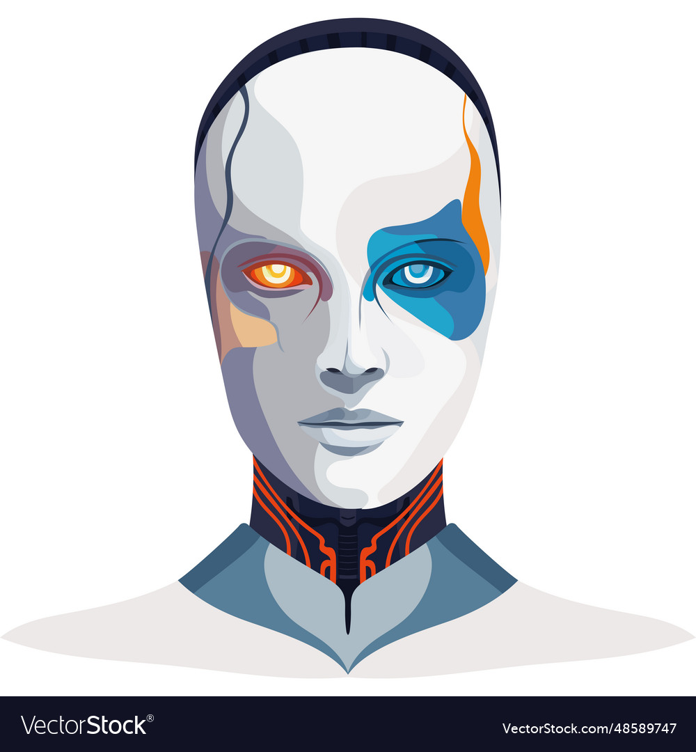 Robot ai technology front