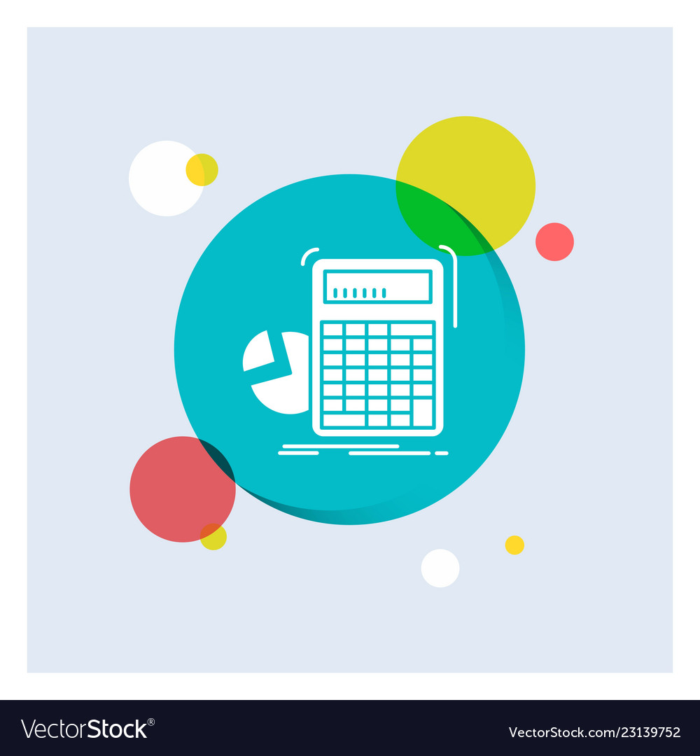 Calculator calculation math progress graph white