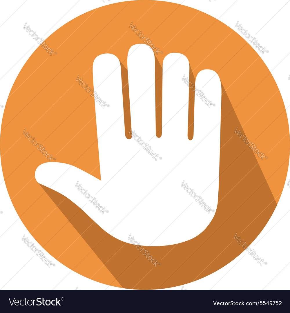 Five fingers gesture