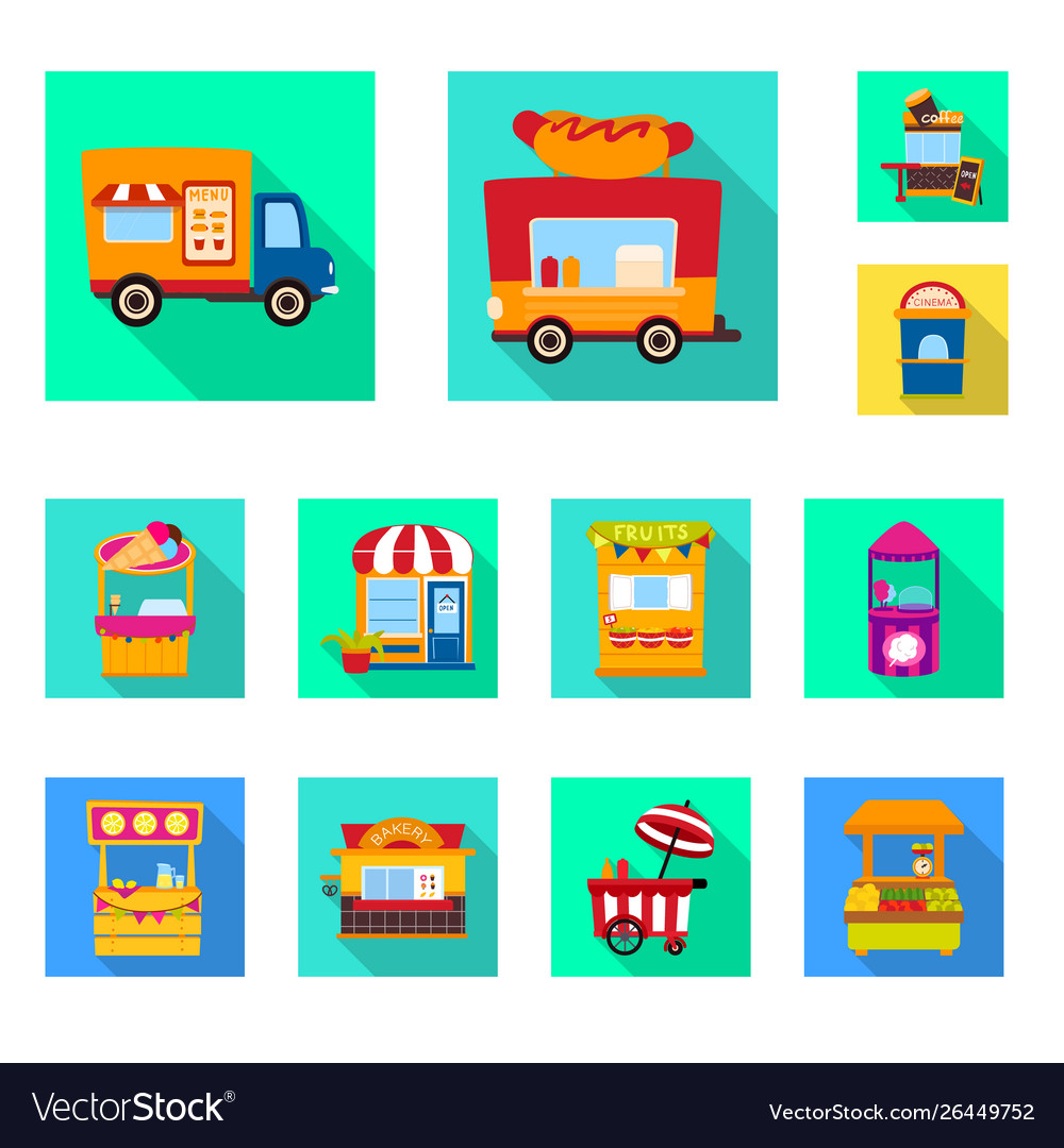 Isolated object amusement and store icon